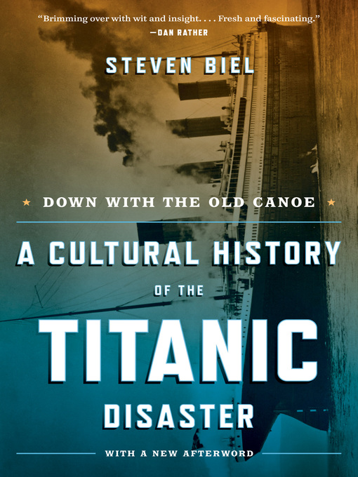 Title details for Down with the Old Canoe by Steven Biel - Wait list